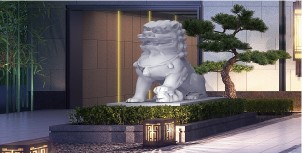 新空港孔雀城天玺︱含元堂大门 耀启第一道归家礼序(图4) 尖塔长图word用图4-02